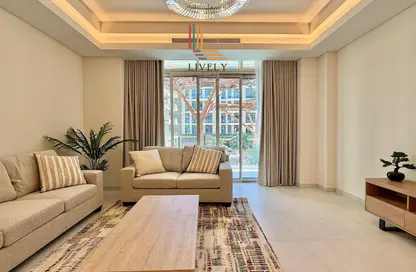 Apartment - 1 Bedroom - 2 Bathrooms for rent in Crystal Residence - Gewan Island - The Pearl Island - Doha