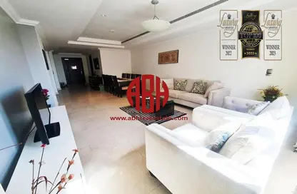 Apartment - 2 Bedrooms - 3 Bathrooms for rent in East Porto Drive - Porto Arabia - The Pearl Island - Doha