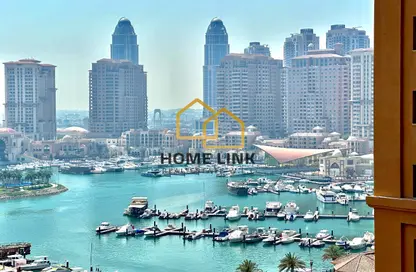 Apartment - 1 Bedroom - 2 Bathrooms for sale in East Porto Drive - Porto Arabia - The Pearl Island - Doha