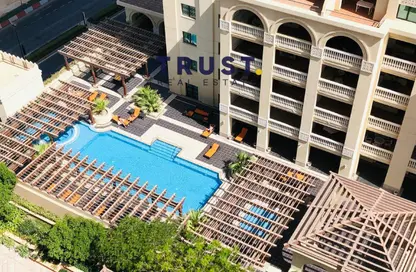 شقة - غرفة نوم - 2 حمامات للايجار في طريق بورتو الغربي - بورتو أرابيا - جزيرة اللؤلؤة - الدوحة