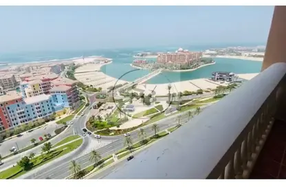 Balcony image for: Apartment - 2 Bedrooms - 3 Bathrooms for sale in Tower 14 - Porto Arabia - The Pearl Island - Doha, Image 1