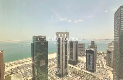 شقة - غرفة نوم - 2 حمامات للايجار في برج وست باي - الخليج الجنوبي - الخليج الغربي - الدوحة