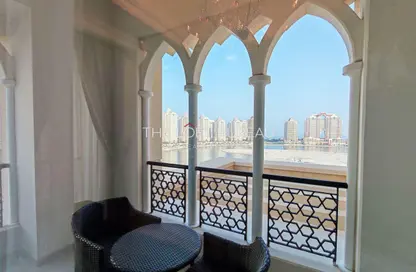 Apartment - 2 Bedrooms - 3 Bathrooms for rent in Viva West - Viva Bahriyah - The Pearl Island - Doha