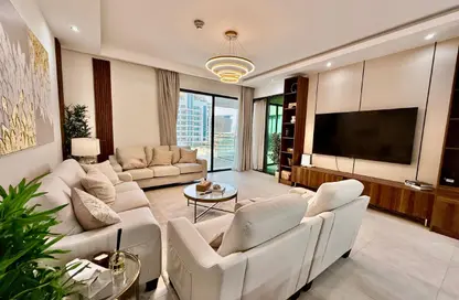 Apartment - 1 Bedroom - 1 Bathroom for rent in Marina Residences 195 - Marina District - Lusail