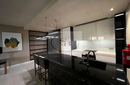 صورة لـ مطبخ شقة - غرفة نوم - 2 حمامات للايجار في 12 تاور - بورتو أرابيا - جزيرة اللؤلؤة - الدوحة ، صورة رقم 1