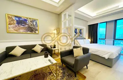 Apartment - Studio - 1 Bathroom for rent in Al Sadd Road - Al Sadd - Doha