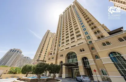 Apartment - 1 Bedroom - 1 Bathroom for rent in Tower 19 - Viva Bahriyah - The Pearl Island - Doha