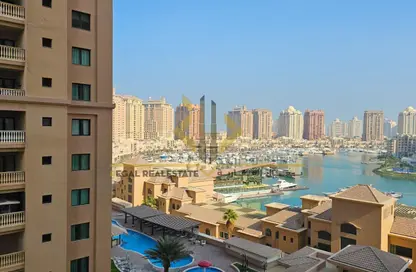 Apartment - 2 Bedrooms - 3 Bathrooms for rent in East Porto Drive - Porto Arabia - The Pearl Island - Doha