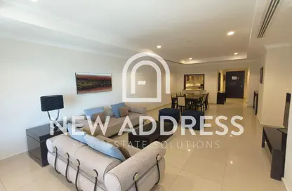 Apartment - 1 Bedroom - 2 Bathrooms for rent in East Porto Drive - Porto Arabia - The Pearl Island - Doha