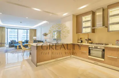 Hotel Apartments - 1 Bedroom - 2 Bathrooms for rent in Downtown - Qatar Entertainment City - Lusail