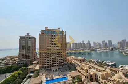 شقة - غرفة نوم - 2 حمامات للايجار في طريق بورتو الغربي - بورتو أرابيا - جزيرة اللؤلؤة - الدوحة