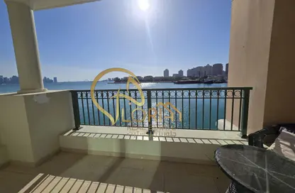 Townhouse - 1 Bedroom - 2 Bathrooms for rent in Viva West - Viva Bahriyah - The Pearl Island - Doha