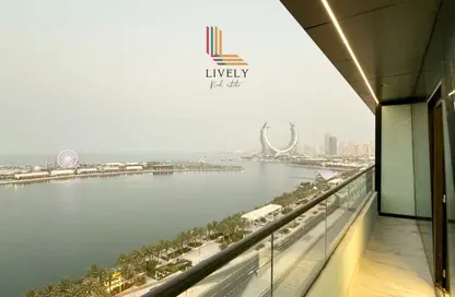 Apartment - 2 Bedrooms - 3 Bathrooms for rent in Marina Tower 02 - Marina District - Lusail