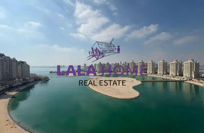 شقة - 2 غرف نوم - 3 حمامات للايجار في فيفا غرب - فيفا بحرية - جزيرة اللؤلؤة - الدوحة