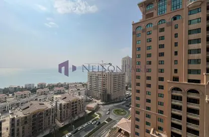 شقة - غرفة نوم - 2 حمامات للبيع في طريق بورتو الغربي - بورتو أرابيا - جزيرة اللؤلؤة - الدوحة