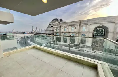 Apartment - 1 Bedroom - 2 Bathrooms for rent in Marina Tower 23 - Marina District - Lusail