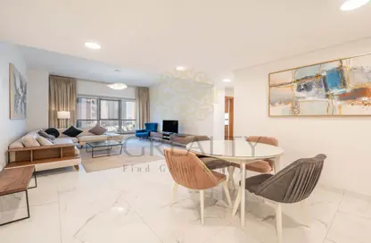 شقة - غرفة نوم - 2 حمامات للايجار في شارع الشط - الخليج الغربي - الدوحة