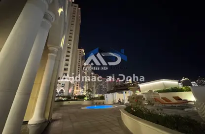 Apartment - Studio - 1 Bathroom for rent in Tower 6 - Viva Bahriyah - The Pearl Island - Doha