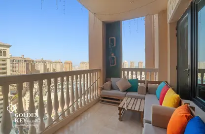 شقة - 2 غرف نوم - 3 حمامات للايجار في بورتو أرابيا - جزيرة اللؤلؤة - الدوحة