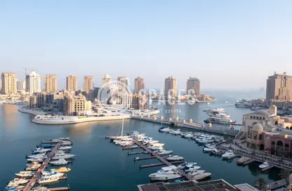 Apartment - 3 Bedrooms - 4 Bathrooms for sale in West Porto Drive - Porto Arabia - The Pearl Island - Doha