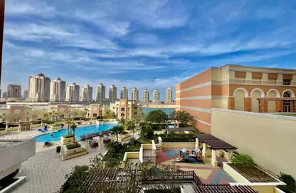 Apartment - 1 Bedroom - 2 Bathrooms for rent in Viva West - Viva Bahriyah - The Pearl Island - Doha Apartment - 1 Bedroom - 2 Bathrooms for rent in Viva West - Viva Bahriyah - The Pearl Island - Doha