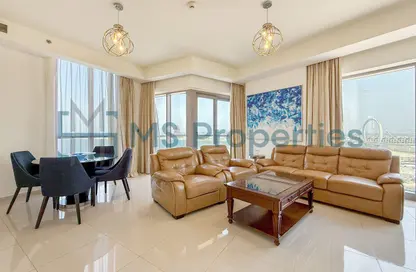 Apartment - 1 Bedroom - 2 Bathrooms for rent in Burj DAMAC Waterfront - Waterfront Residential - The Waterfront - Lusail