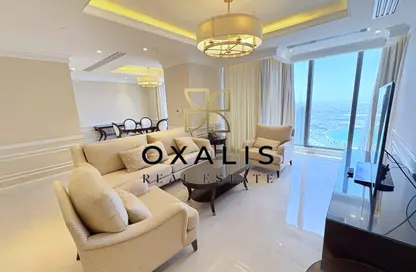 Apartment - 3 Bedrooms - 3 Bathrooms for rent in West Bay Tower - West Bay - West Bay - Doha