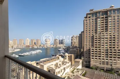 Outdoor Building image for: Apartment - 2 Bedrooms - 3 Bathrooms for sale in West Porto Drive - Porto Arabia - The Pearl Island - Doha, Image 1