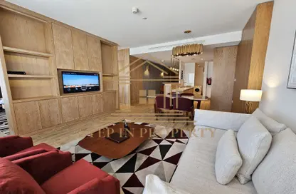 شقة - غرفة نوم - 2 حمامات للايجار في برج جولدن باي - الخليج الجنوبي - الخليج الغربي - الدوحة