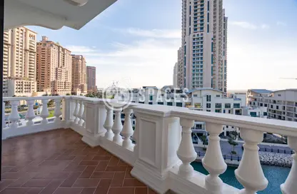 Balcony image for: Apartment - 2 Bedrooms - 3 Bathrooms for sale in Nobili - Qanat Quartier - The Pearl Island - Doha, Image 1