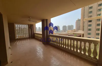 شقة - غرفة نوم - 2 حمامات للايجار في طريق بورتو الشرقي - بورتو أرابيا - جزيرة اللؤلؤة - الدوحة