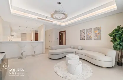 Apartment - 1 Bedroom - 2 Bathrooms for rent in Crystal Residence - Gewan Island - The Pearl Island - Doha