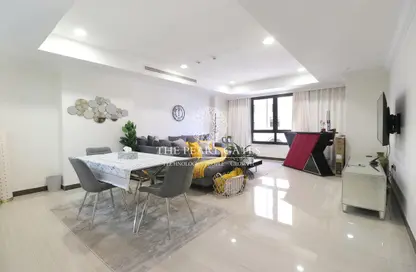 Apartment - 2 Bedrooms - 3 Bathrooms for rent in East Porto Drive - Porto Arabia - The Pearl Island - Doha