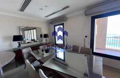 شقة - 3 غرف نوم - 4 حمامات للايجار في طريق بورتو الغربي - بورتو أرابيا - جزيرة اللؤلؤة - الدوحة