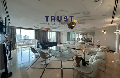 Penthouse - 7 Bedrooms - 7+ Bathrooms for rent in Viva West - Viva Bahriyah - The Pearl Island - Doha