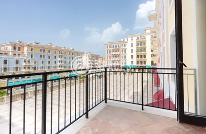Apartment - 3 Bedrooms - 4 Bathrooms for rent in Nobili - Qanat Quartier - The Pearl Island - Doha