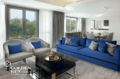 Apartment - 3 Bedrooms - 5 Bathrooms for rent in Abraj Bay - Abraj Quartiers - The Pearl Island - Doha