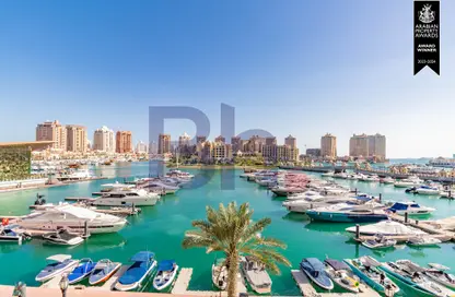 Water View image for: Townhouse - 2 Bedrooms - 3 Bathrooms for rent in Piazza Arabia - Porto Arabia - The Pearl Island - Doha, Image 1