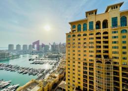 Apartment - 2 bedrooms - 3 bathrooms for rent in Tower 16 - Porto Arabia - The Pearl Island - Doha