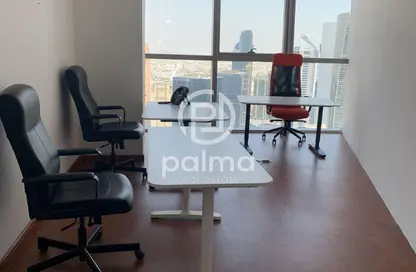 مساحات مكتبية - استوديو - 2 حمامات للايجار في برج وست باي - الخليج الجنوبي - الخليج الغربي - الدوحة