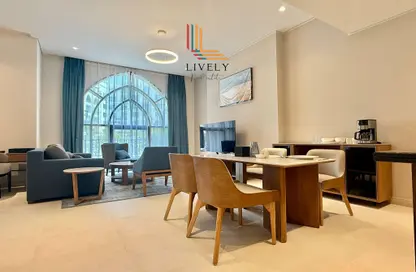 Apartment - Studio - 1 Bathroom for rent in La Plage Centrale - La Plage - The Pearl Island - Doha