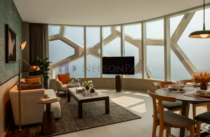 Apartment - 1 Bedroom - 2 Bathrooms for rent in Rosewood Residences - Marina District - Lusail