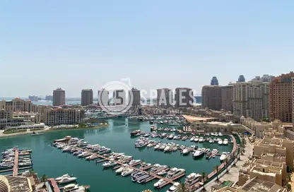 Apartment - 2 Bedrooms - 3 Bathrooms for sale in East Porto Drive - Porto Arabia - The Pearl Island - Doha