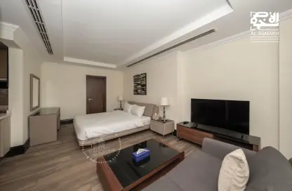 صورة لـ غرفة- غرفة النوم شقة - 1 حمام للايجار في برج 19 - فيفا بحرية - جزيرة اللؤلؤة - الدوحة ، صورة رقم 1