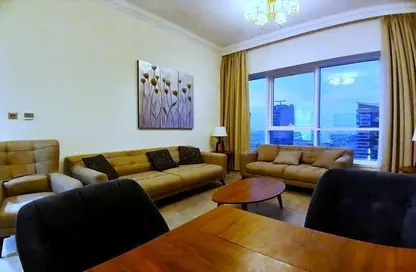 Apartment - 3 Bedrooms - 3 Bathrooms for rent in Burj Al Marina - Marina District - Lusail