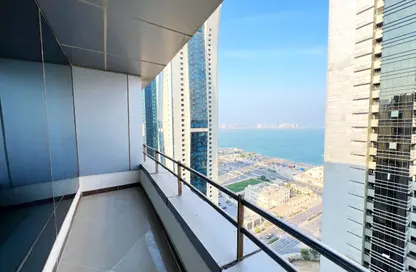 شقة - 2 غرف نوم - 3 حمامات للايجار في شارع الشط - الخليج الغربي - الدوحة