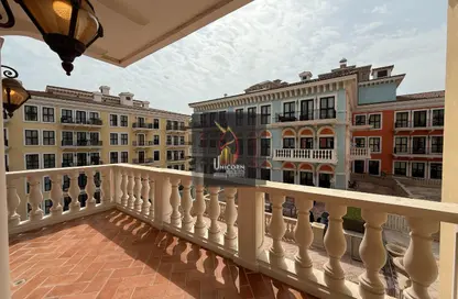 Apartment - 1 Bedroom - 2 Bathrooms for rent in Mercato - Qanat Quartier - The Pearl Island - Doha