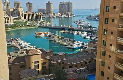Apartment - 3 Bedrooms - 5 Bathrooms for rent in West Porto Drive - Porto Arabia - The Pearl Island - Doha