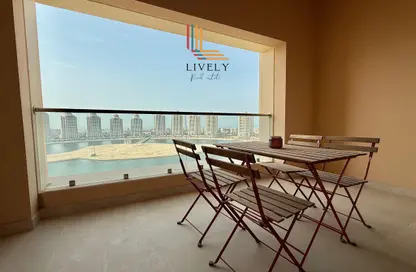 Apartment - Studio - 1 Bathroom for rent in Viva Central - Viva Bahriyah - The Pearl Island - Doha