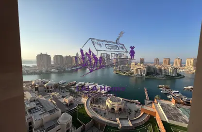 Apartment - Studio - 1 Bathroom for rent in East Porto Drive - Porto Arabia - The Pearl Island - Doha